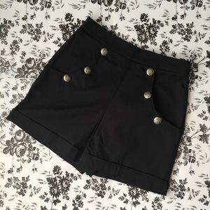 Forever 21 military button style shorts